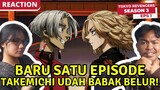 Tokyo Revengers S3 Episode 1 / 東京卍リベンジャーズ - 天竺編 Sub Indo Reaction - SEASON BARU PERTARUNGAN BARU!