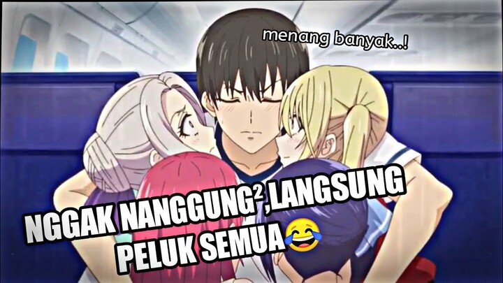 KETIKA LO INGIN LINDUNGIN SEMUA PACAR LO DARI GUNCANGAN PESAWAT