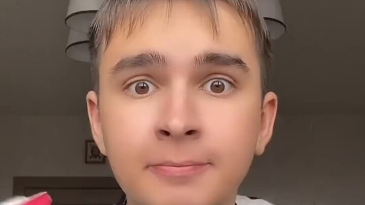 It turns out this thing is used in the toilet, but I squeezed it on my face~