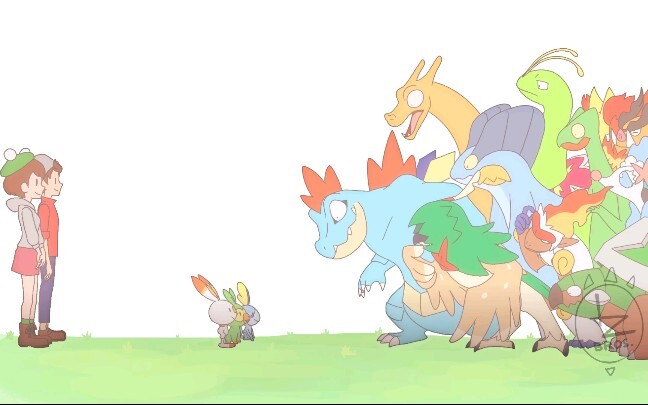 Pokémon Handwritten New Three Starters Are Here