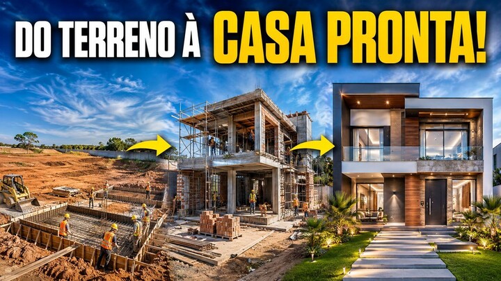 DO TERRENO À CASA PRONTA!