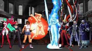 MUGEN KOF：Scathacha Team VS Arctic Emperor Team