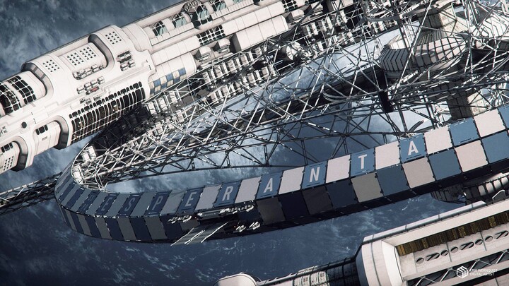 This Isn’t Just a Sci-Fi Short—It’s Visual Art Crafted with Physics! A 450m Mega-Ring So Stunning It