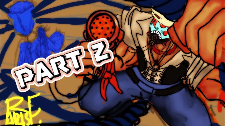 Team EAGER Gachiakuta part2 timelapse draw