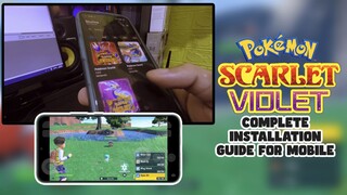 Pokémon Scarlet and Violet Mobile - Complete Installation Tutorial