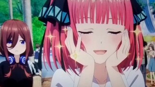 "5-toubun no Hanayome ∽" bagian op+ dari klip