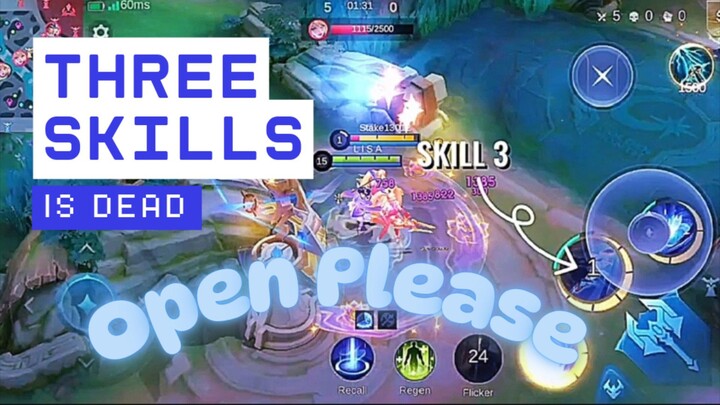Melawan Three Skills Is Dead. Matikan Dengan Skill Ini.