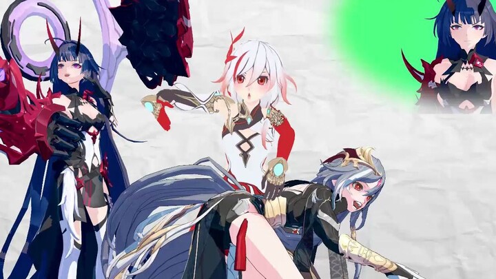 [Honkai Impact 3MMD] Meiyi ฟ้องพ่อแม่ของเธอหลังจากถูก Jilu รังแก