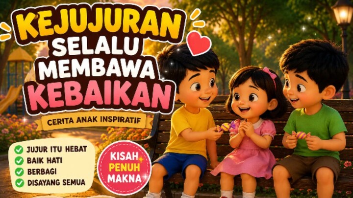 Kejujuran Selalu Membawa Kebaikan ❤️ | Cerita Anak Inspiratif