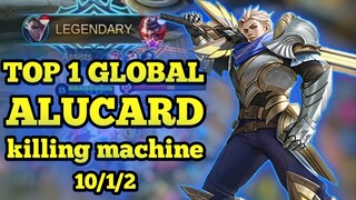 NO MERCY KILLING MACHINE | TOP 1 GLOBAL ALUCARD | BY VANDETUCHZz | mobile legends bang bang