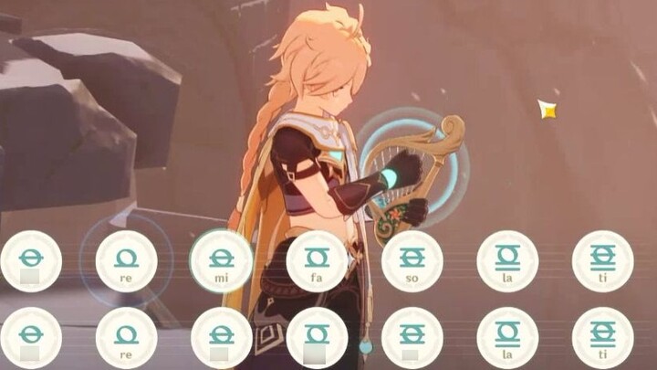 Genshin Impact Sheet Music—[Missing Through Time and Space]