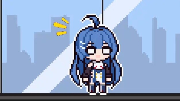 【Pixel Blue】Please rate it, Commander!