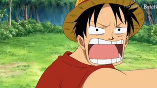 Luffy lupa peran saat bertemu aokiji🤣