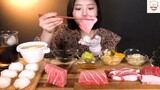 Thưởng thức Sashimi cá ngừ béo ngon 2 #MiuMiuFood