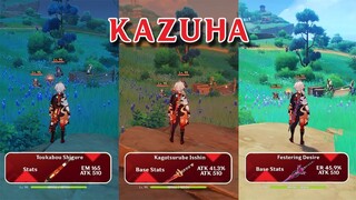 Toukabou Shigure VS Kagotsurube Isshin VS Festering Desire | Gameplay COMPARISON!!