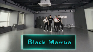 Sơn lại tác phẩm nổi tiếng Aespa Black Mamba