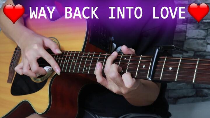 Way Back Into Love ❤️ - Hugh Grant, Haley Bennett - Fingerstyle Guitar Cover