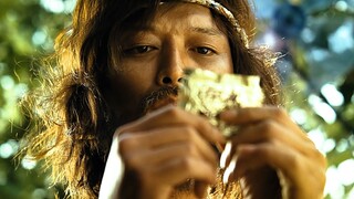 落魄男人被困孤岛荒野求生，因想吃炸酱面，居然用鸟屎种出玉米！