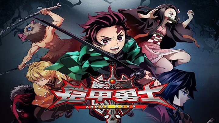 Buka Kimetsu no Yaiba seperti prajurit lapis baja
