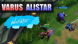 VARUS AND ALISTAR DUO - WILD RIFT CLOSED BETA