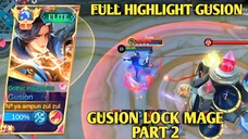 full highlight gusion vs all mage part 2