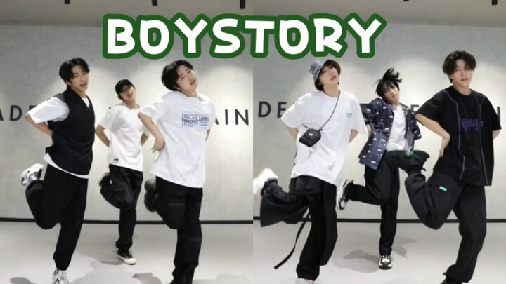 【BOYSTORY】Cover tiga orang untuk lagu "SNEAKERS" ITZY
