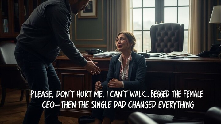 "Please, don't hurt me, I can't walk..." Begged the Female CEO—Then the Single Dad Changed Every