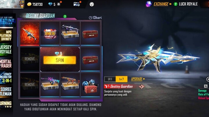 SPIN XM8 DESTINY GUARDIAN PART 2 APAKAH HOKI?