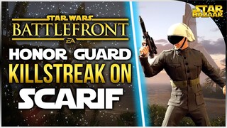 Honor Guard Killstreak On SCARIF! Walker Assault | Star Wars Battlefront 2015 Gameplay