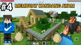 Minecraft Survival Indonesia (Ep.4)||MEMBUAT KANDANG AYAM