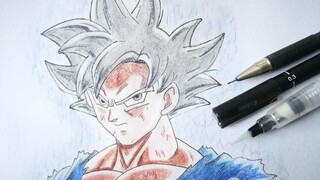 วาด GOKU มาสเตอร์ อุลตร้า สัญชาตญาณ