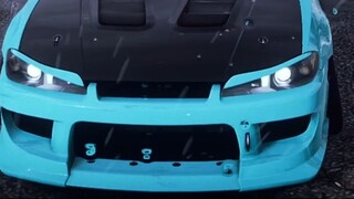 Nissan Silvia Spec-R at the race Roar of the hurricane