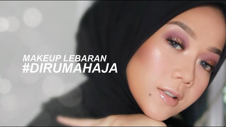 MAKEUP LEBARAN 2020 #DIRUMAHAJA - SCARLETT WHITENING | CHERYL RAISSA
