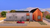 The Sims 4 Speed Build : Modern Desert House - Easy for Beginner Tutorial