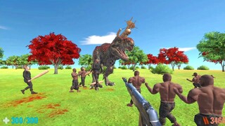 Survive with Balista Dinosaurs. FPS Perspective! Animal Revolt Battle Simulator