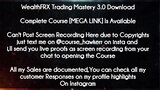 WealthFRX Trading Mastery 3.0 Download course Download