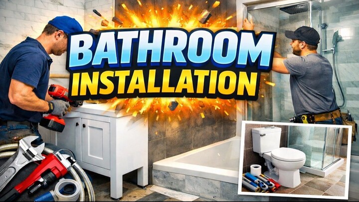 Bathroom Installation Step-by-Step That Anyone Can Follow