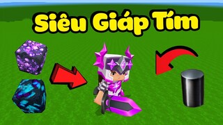 Chế tạo giáp tím trong Sinh tồn hình tròn - Mini World