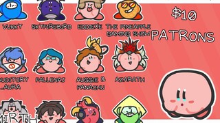 Kirby eats a watermelon and dies