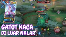 Gatot kaca vs Angela - gameplay Angela mobile legends bang bang