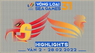 Highlights SKY vs SE [Ván 1][Vòng Loại Seagame31 - Vòng 2][28.02.2022]