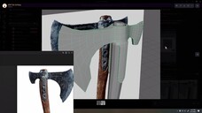 2025-08-15 axe modelling