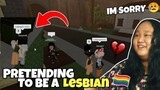 PRETENDING TO BE A LESBIAN 🏳️‍🌈 IN DAHOOD 🤣 THIS IS WHAT HAPPENED.. | Roblox Tagalog
