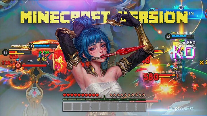 KETAGIHAN GAMEPLAY MY BINI😹 | HIGHLIGHT HIRARA TAPI VERSI MINECRAFT⁉️