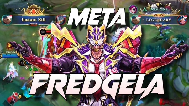 FREDRIN X ANGELA COMBO PALING SUSAH BUAT MUSUH KABUR ! || HIGHLIGHT FREDRIN - MLBB