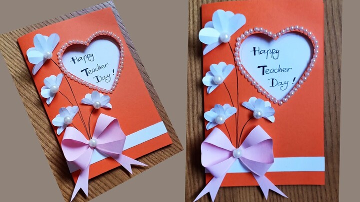 LÀM THIỆP TẶNG THẦY CÔ 20/11 MỚI NHẤT - DIY Teacher's Day Pop UP Card