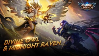 New Skins | Divine Owl & Midnight Raven | Mobile Legends: Bang Bang!