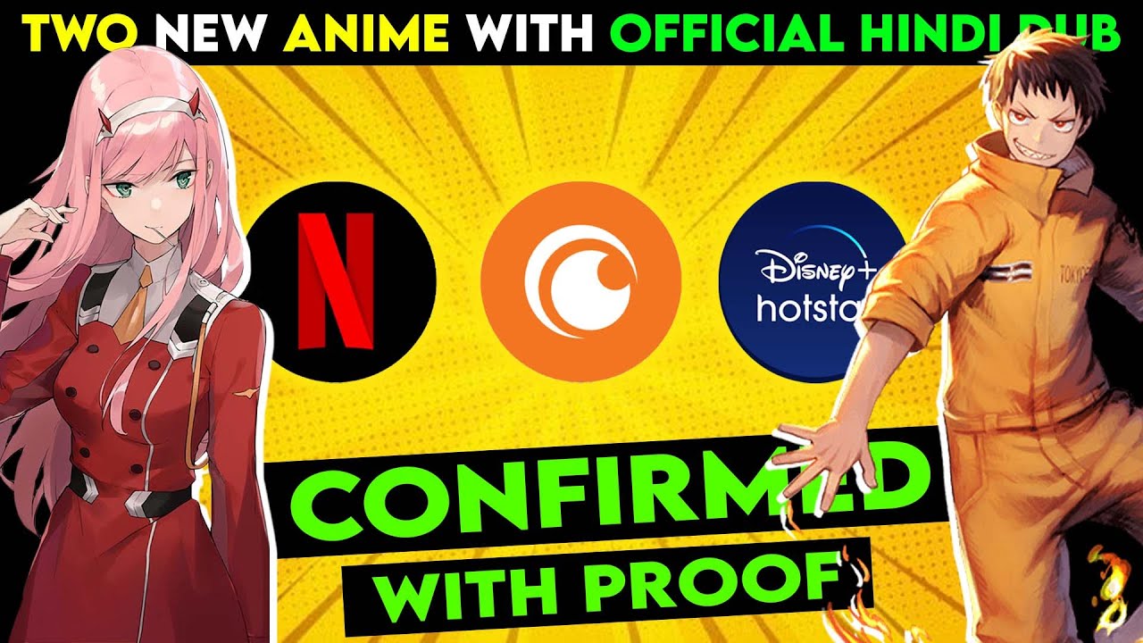 Darling In The Franxx & Fire Force HINDI Dub CONFIRMED | More NEW Anime In India | Anime News Hindi - Bilibili Darling In The Franxx & Fire Force HINDI Dub CONFIRMED | More NEW Anime In India | Anime News Hindi - Bilibili