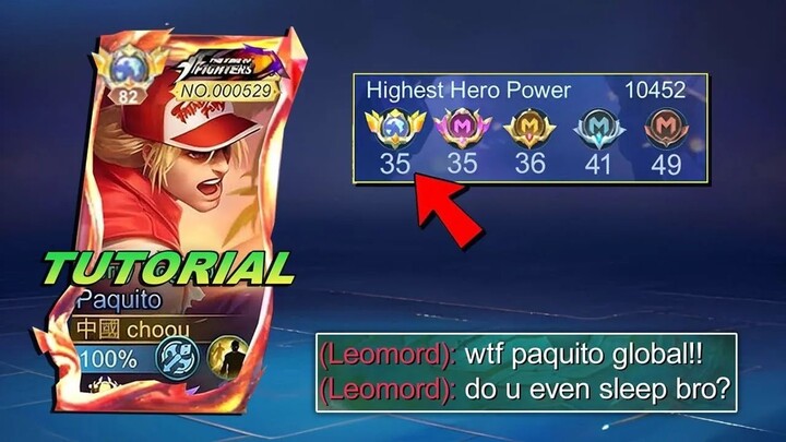 THIS IS THE REASON WHY THIS PAQUITO ROTATION IS BROKENNNN!! - MLBB