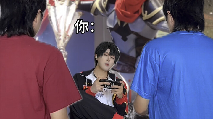 Kostum cosplay pembukaan dari The King’s Avatar
